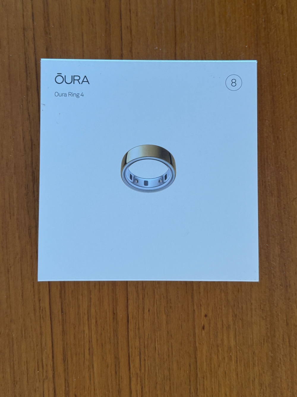 NWT Oura Ring 4 - Gold Boxed Set